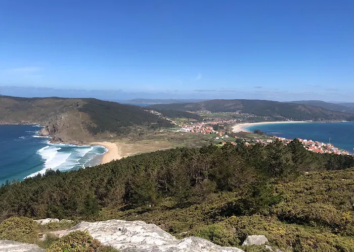 Refugio Climatico En Frente A La Playa Con Vistas Al Mar!! アパート フィニステレ