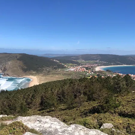 Refugio Climático En Frente A La Playa Con Vistas Al Mar!! Appartamento Finisterre