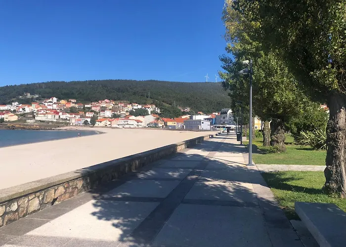 Appartement Refugio Climatico En Frente A La Playa Con Vistas Al Mar!! Finisterre
